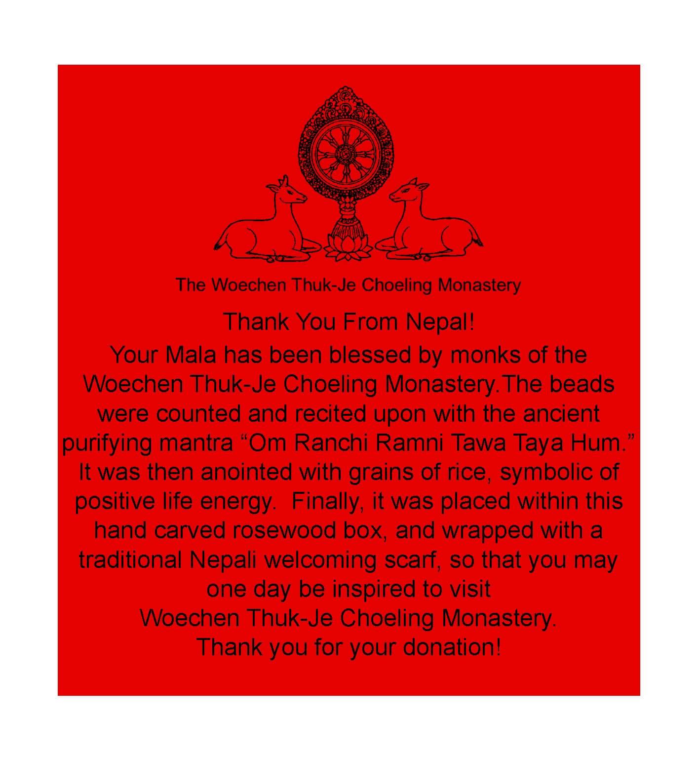 The Power of a Blessed Mala: Understanding the Significance of a Mala Blessed at the Swayambhu Temple in Kathmandu