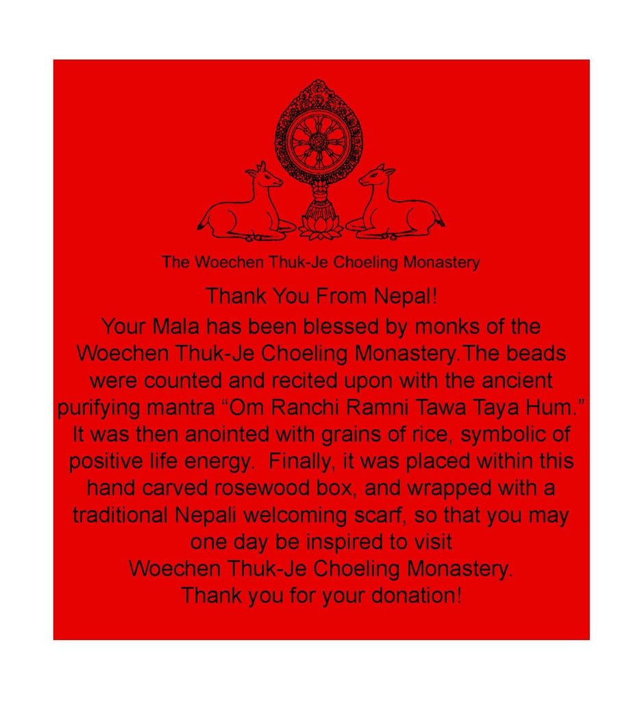The Power of a Blessed Mala: Understanding the Significance of a Mala Blessed at the Swayambhu Temple in Kathmandu