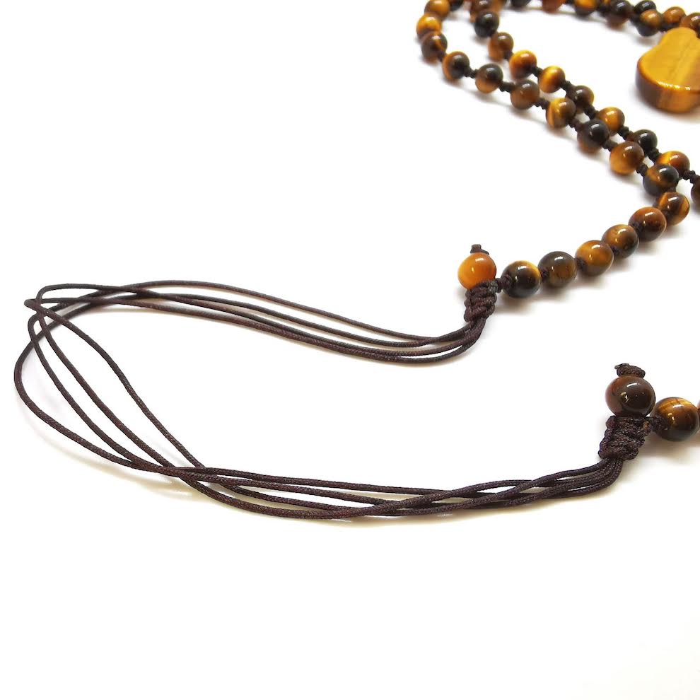Lucky Fox (Pure Tigers Eye Pendant) +10% Donation