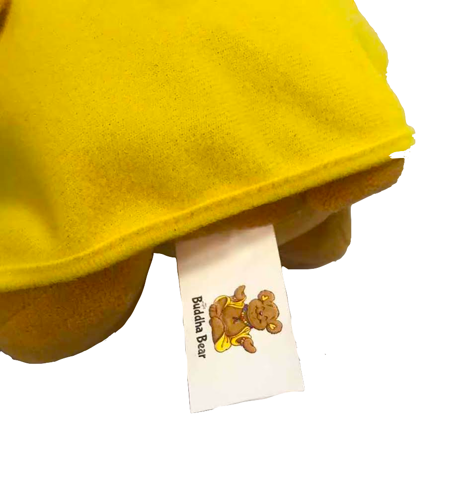 Buddha Bear Stuffed Animal Tag