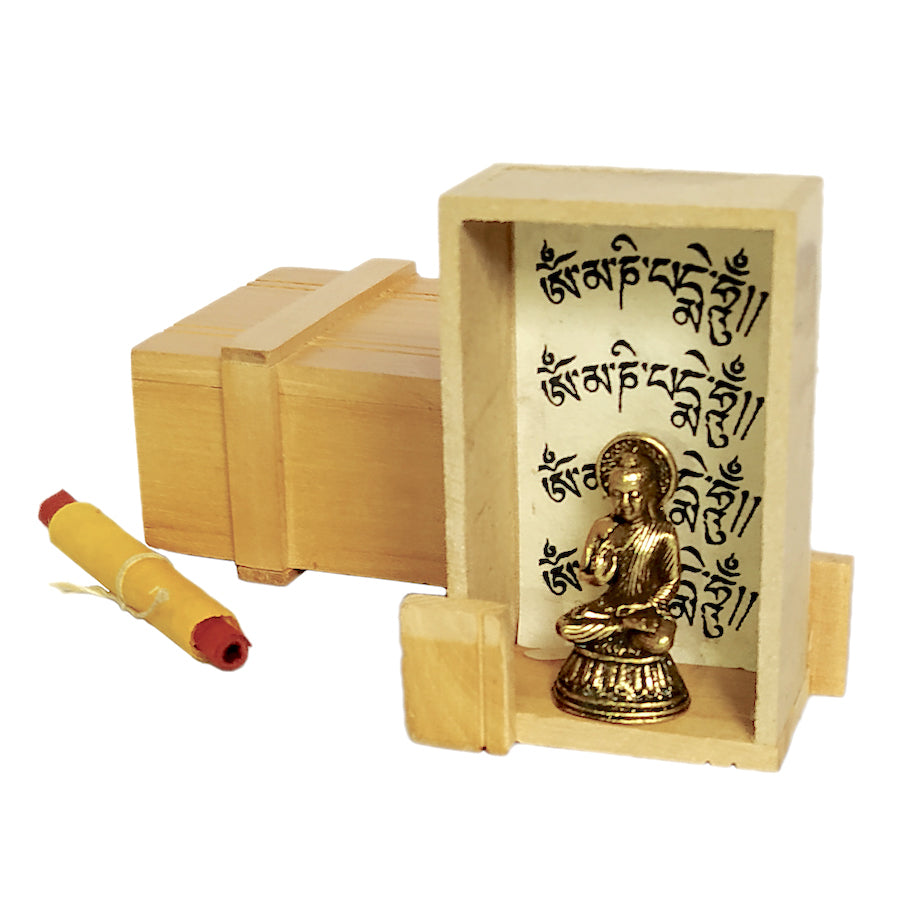 Blessed Bedside Shrine In A Mystery Patience Box