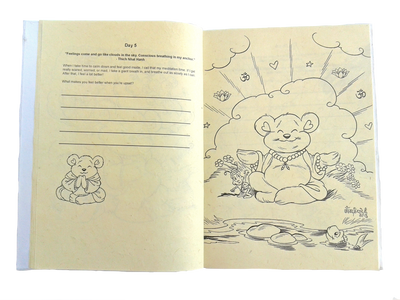 Buddha Bear's Enlightenment Coloring Book Activity