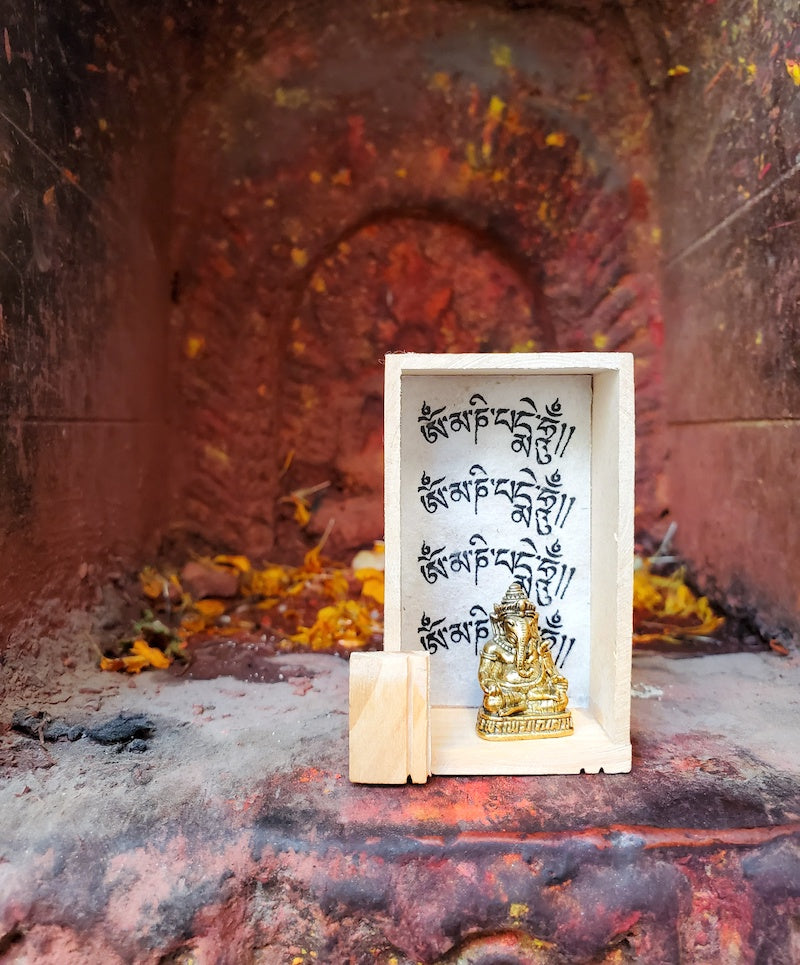 Blessed Bedside Shrine In A Mystery Patience Box