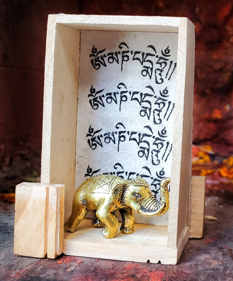 Blessed Bedside Shrine In A Mystery Patience Box