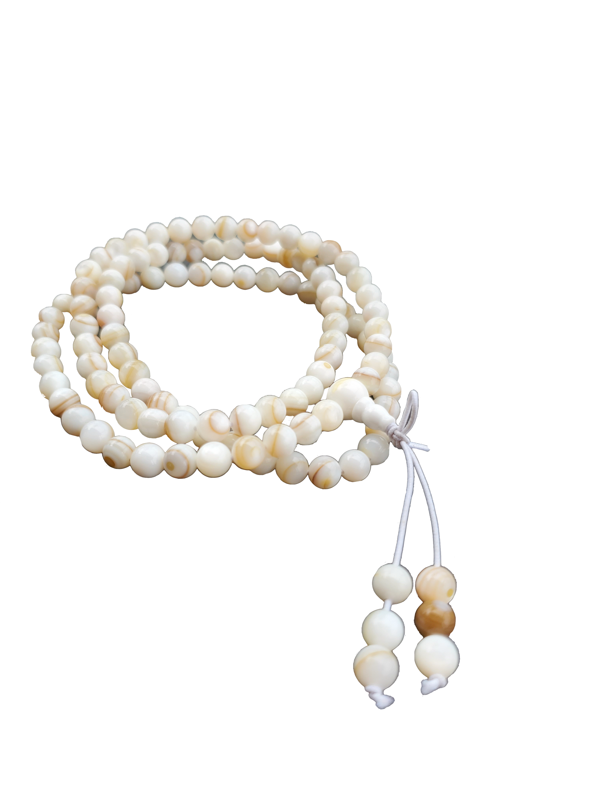 108 Bead Pearl Shell Mala