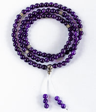 Amethyst Chakra Mala