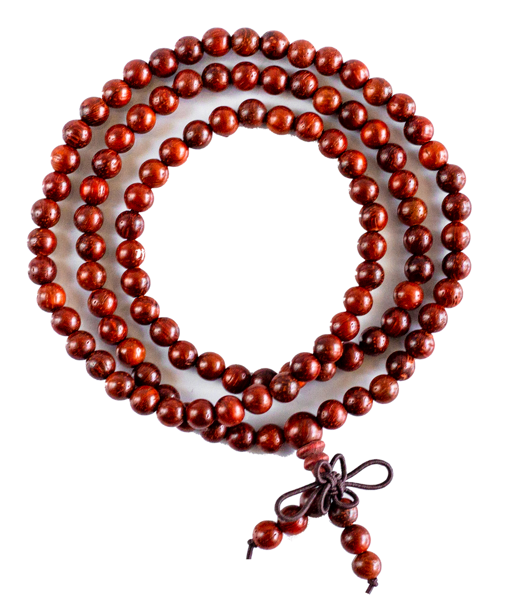 Red Rosewood Prayer Mala