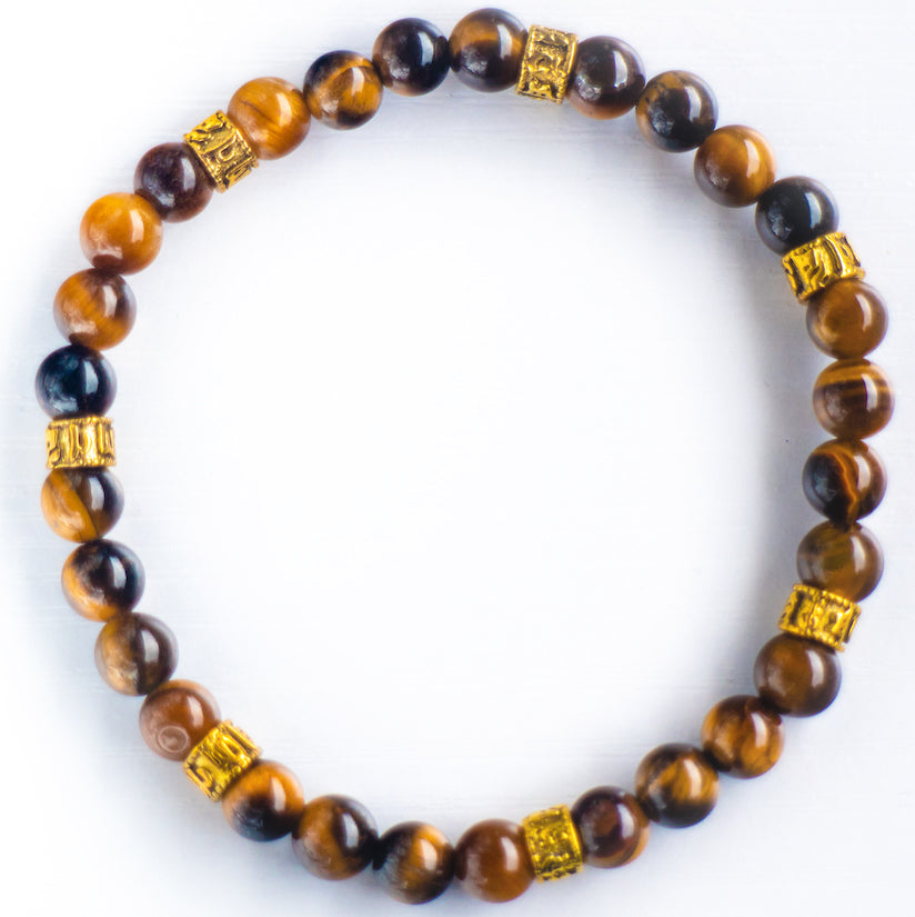 Sacral Chakra - Tigers Eye Bracelet