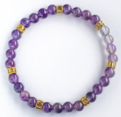 Crown Chakra - Amethyst Bracelet
