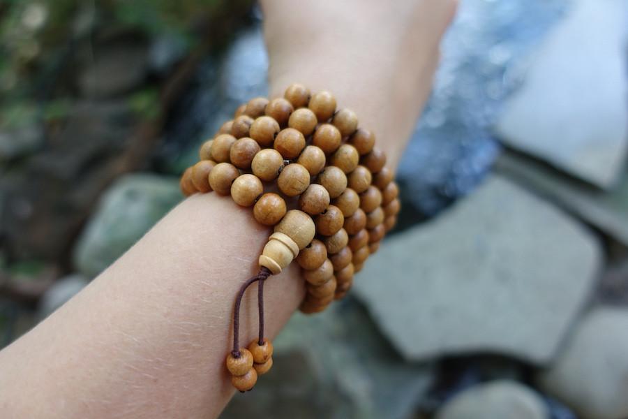 Traditional Wooden Mala Bracelet