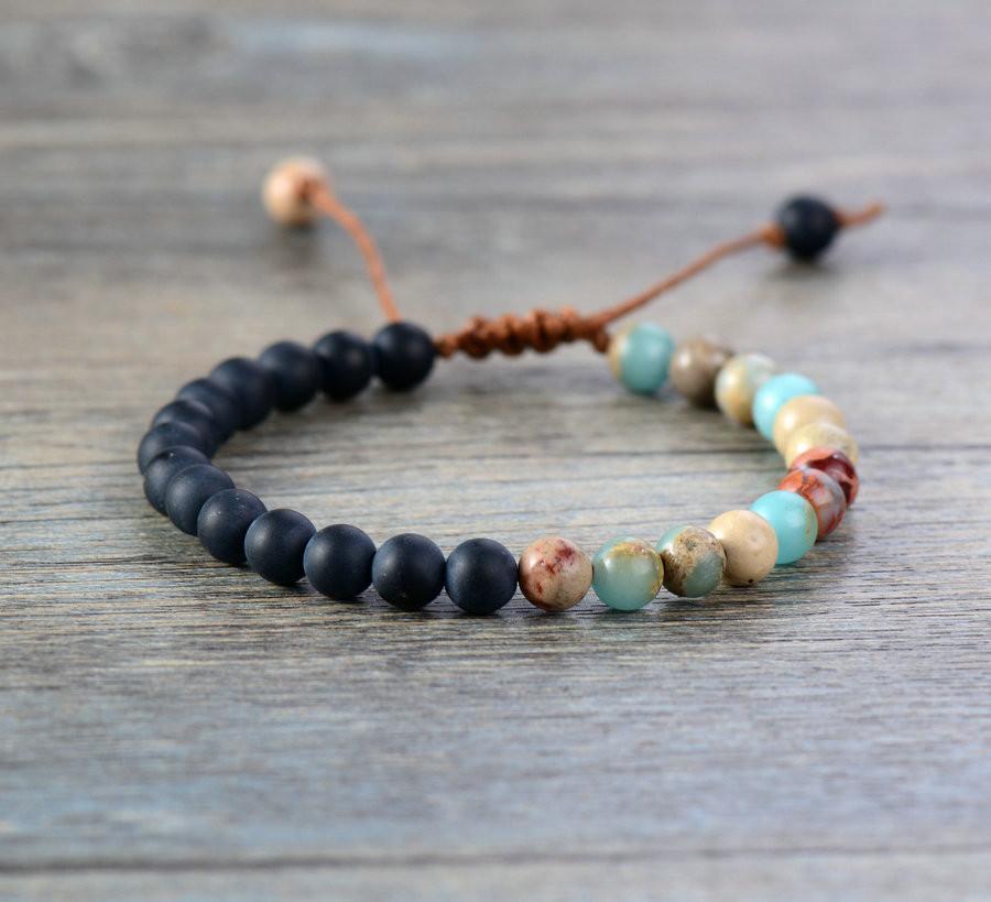 Life Balance Bead Bracelet