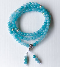 Aquamarine Chakra Mala