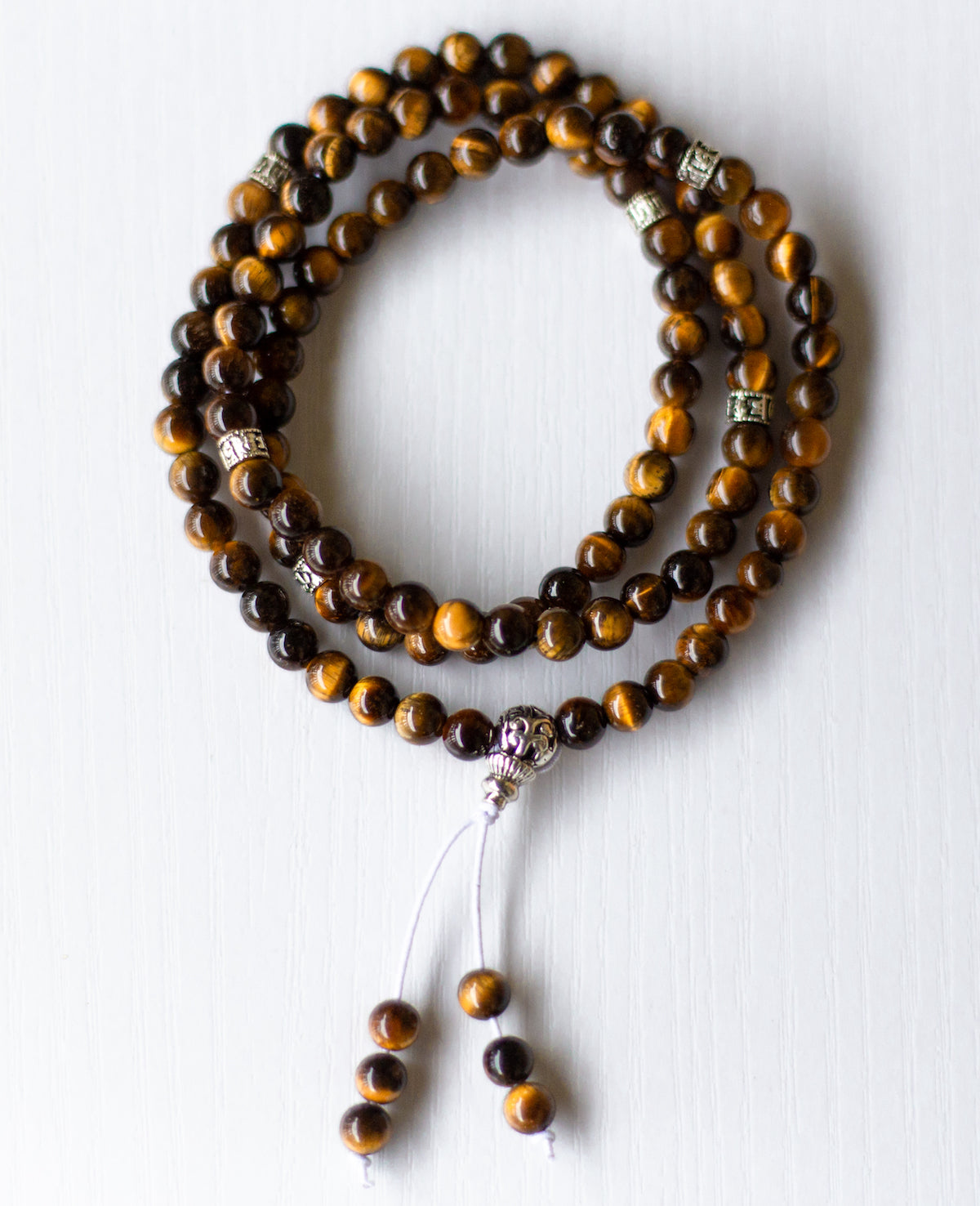 Tigers Eye Chakra Mala