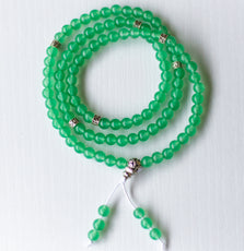 Aventurine Chakra Mala