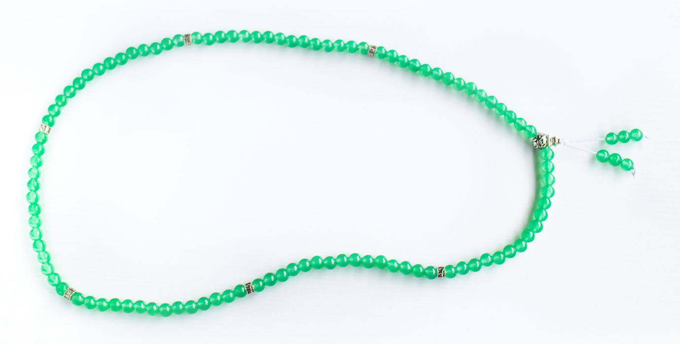 Aventurine Chakra Mala for Prayer and Meditation