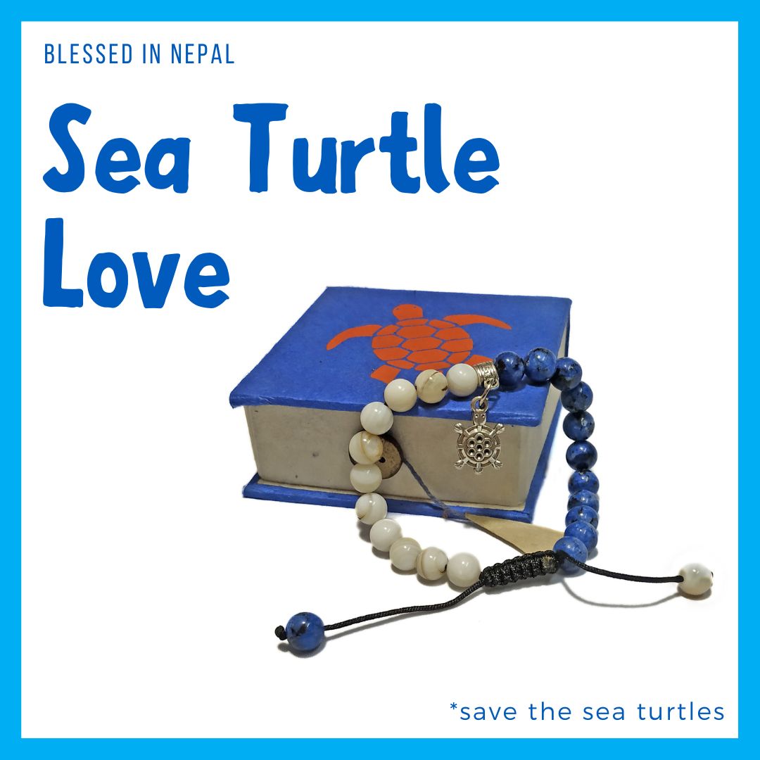 Blessed Sea Turtle Bracelet (+10% Donation)