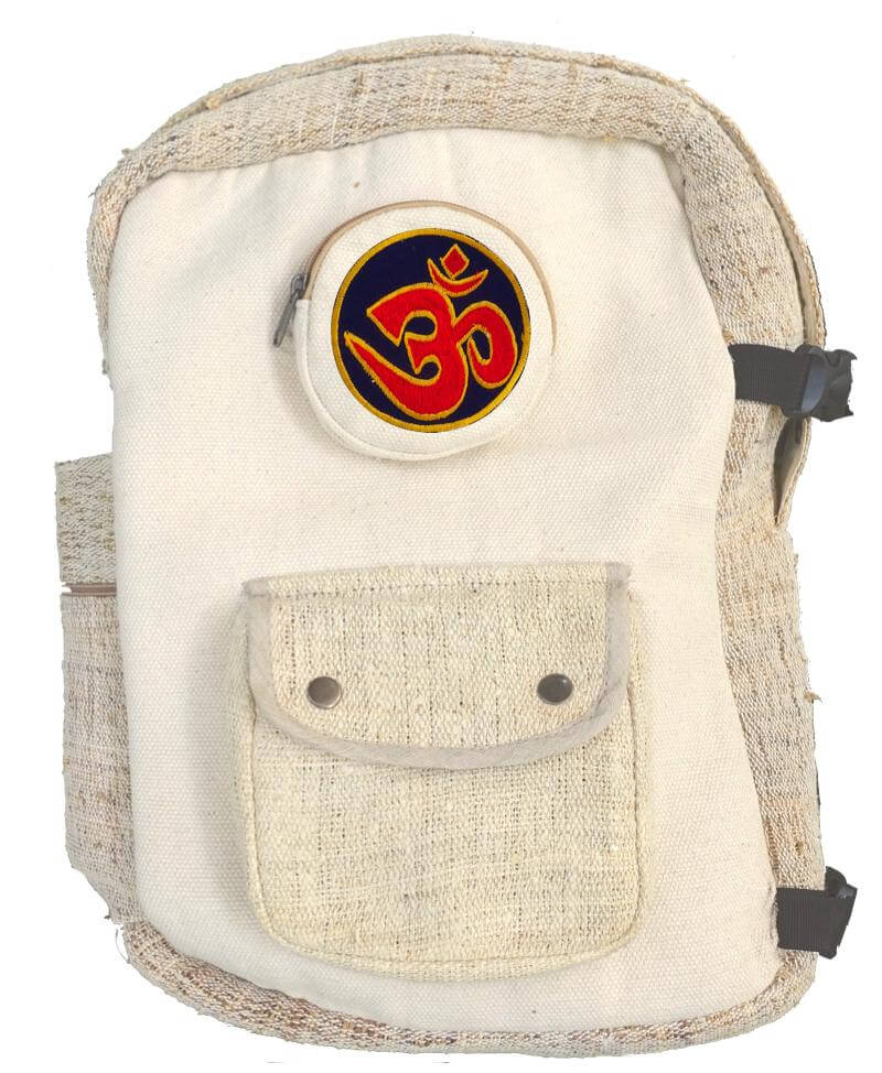 Buddha Packs: Himalayan Hemp No. 1 Backpack with Red Patch