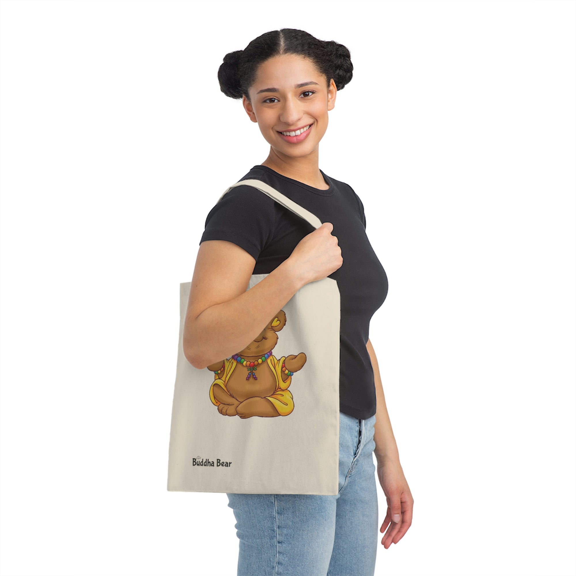 Buddha Bear's Canvas Tote Bag