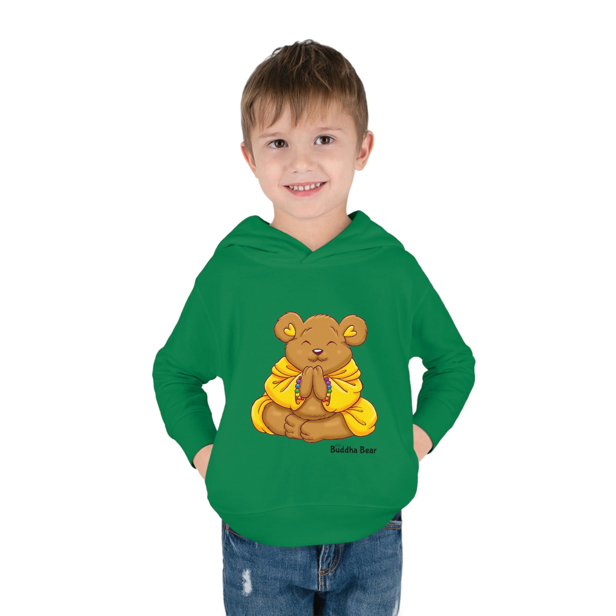 Buddha Bear's - Toddler Fleece Hoodie