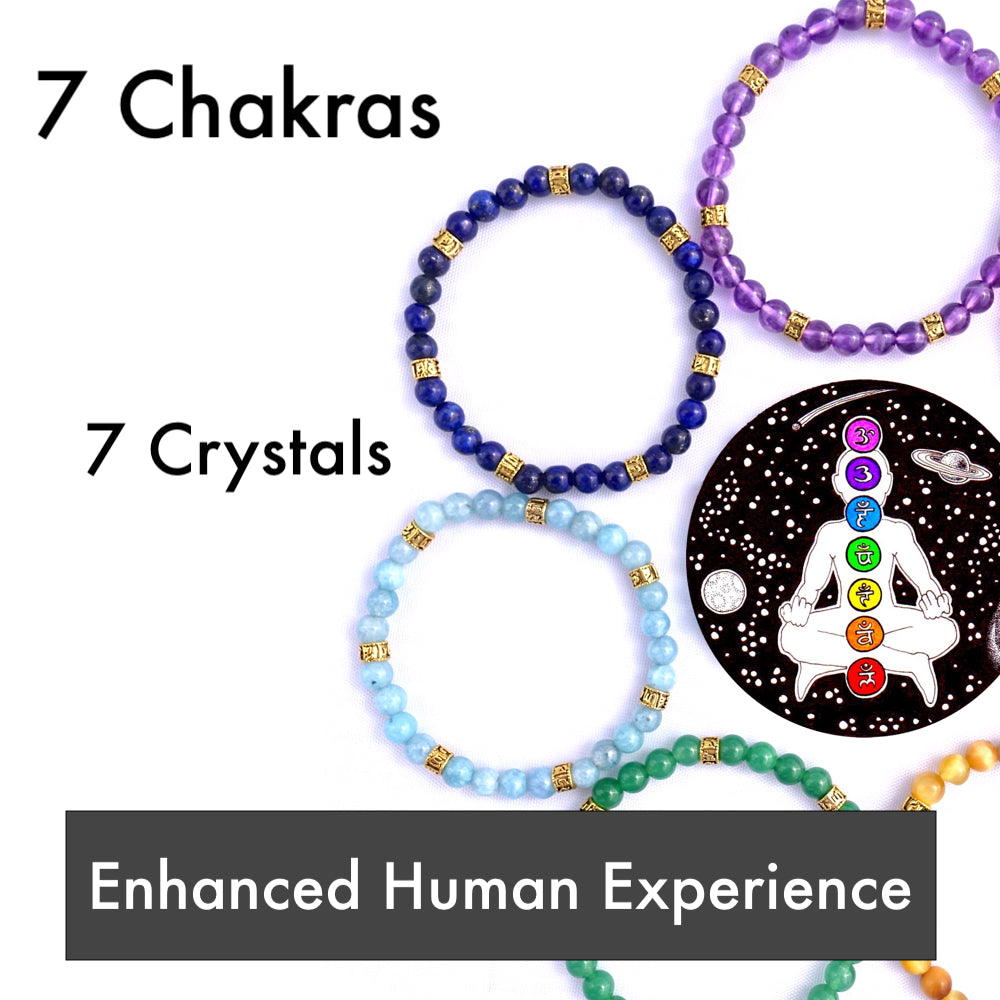 7 Crystals For 7 Chakras: How To Enhance Our Human Experience