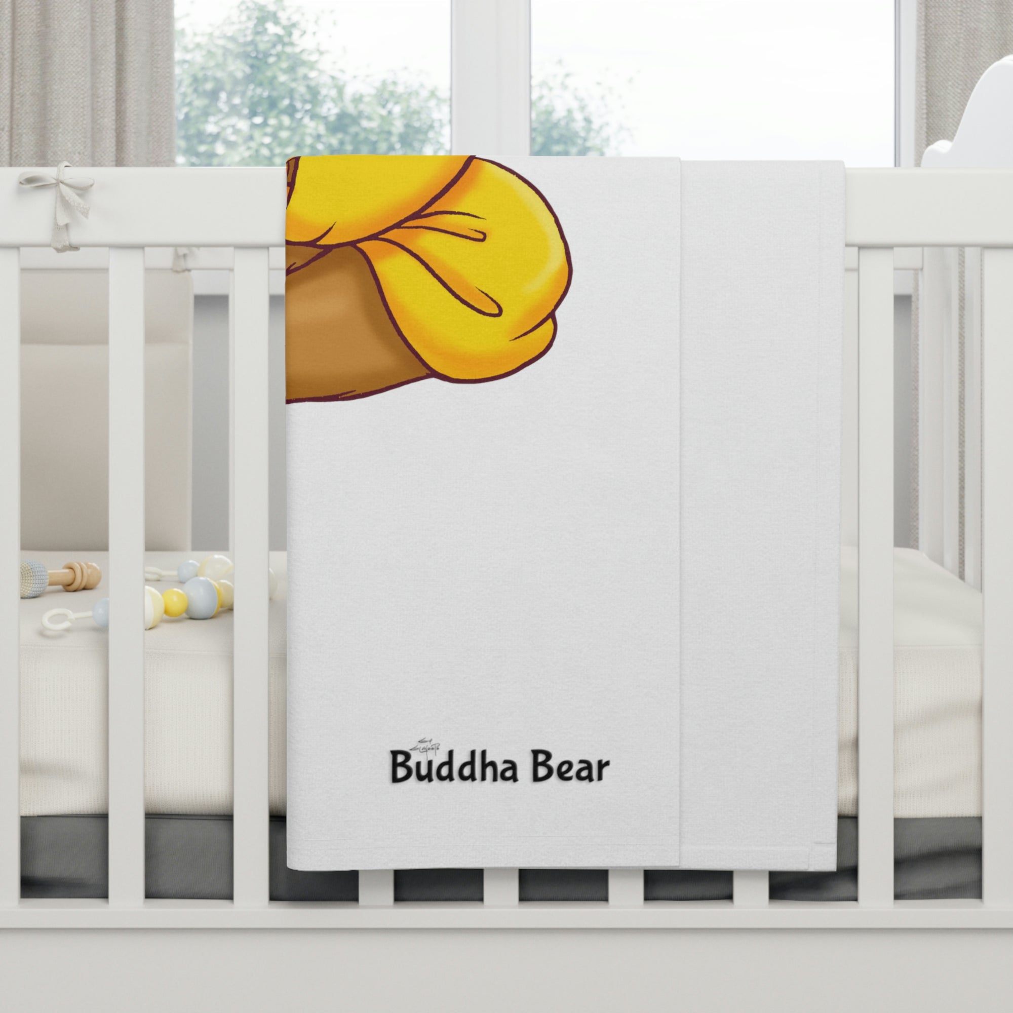 Buddha Bear's Super Soft Fleece Baby Blanket