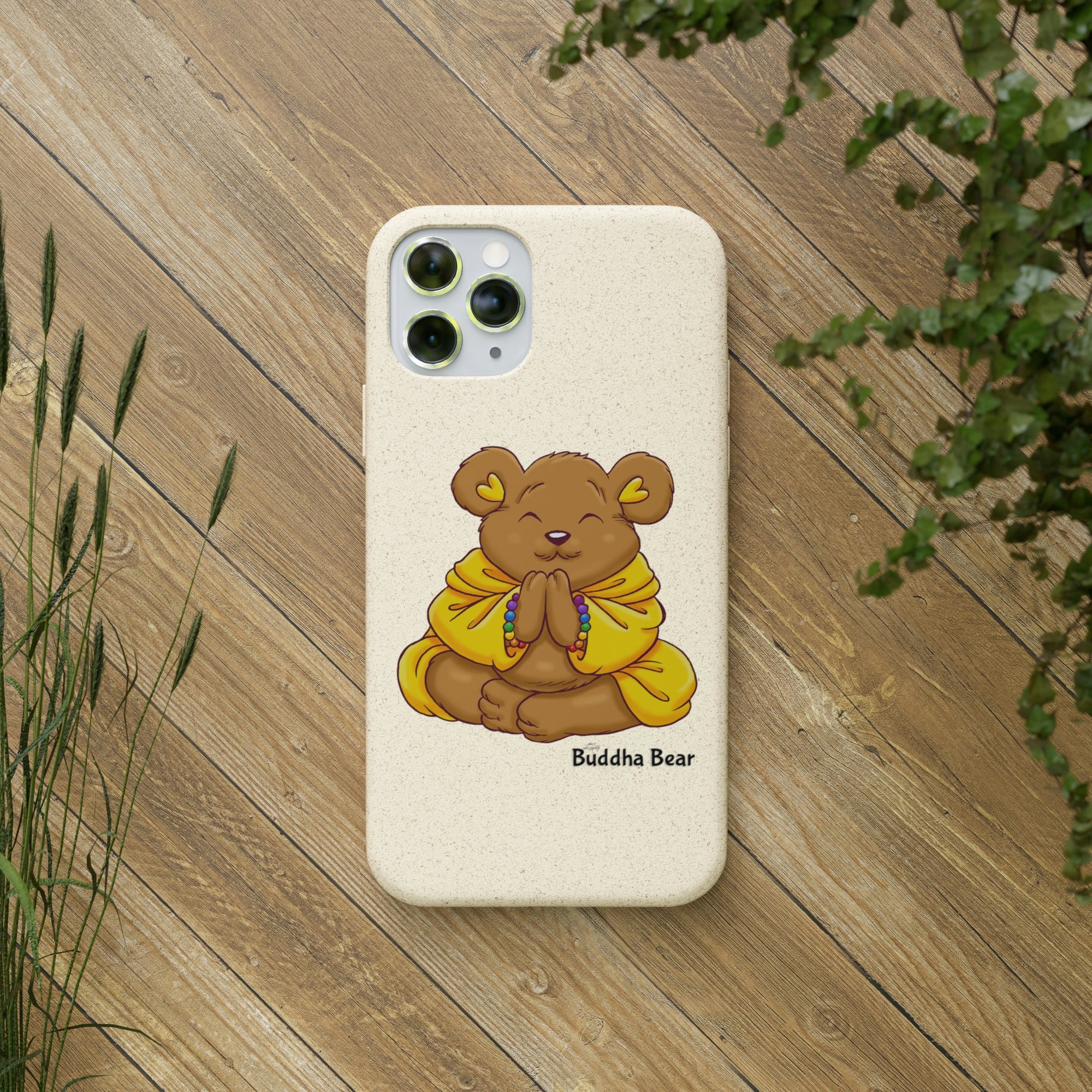 Buddha Bear's Eco-Friendly Phone Case
