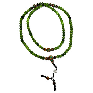 Traditional Wooden Mala by Backpack Buddha