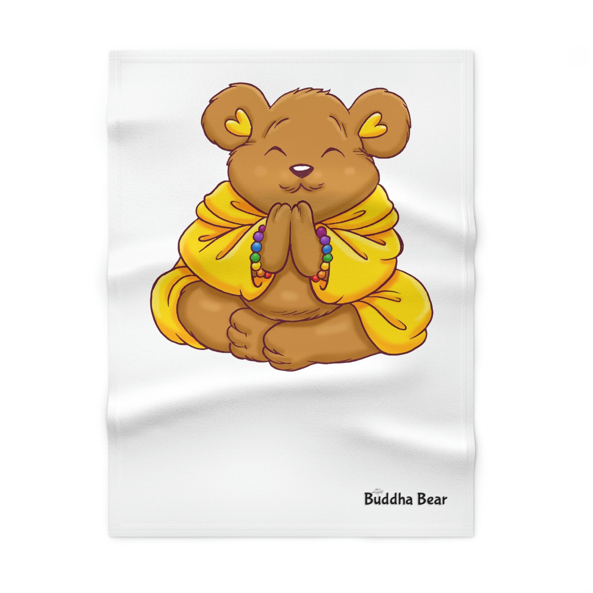 Buddha Bear's Super Soft Fleece Baby Blanket