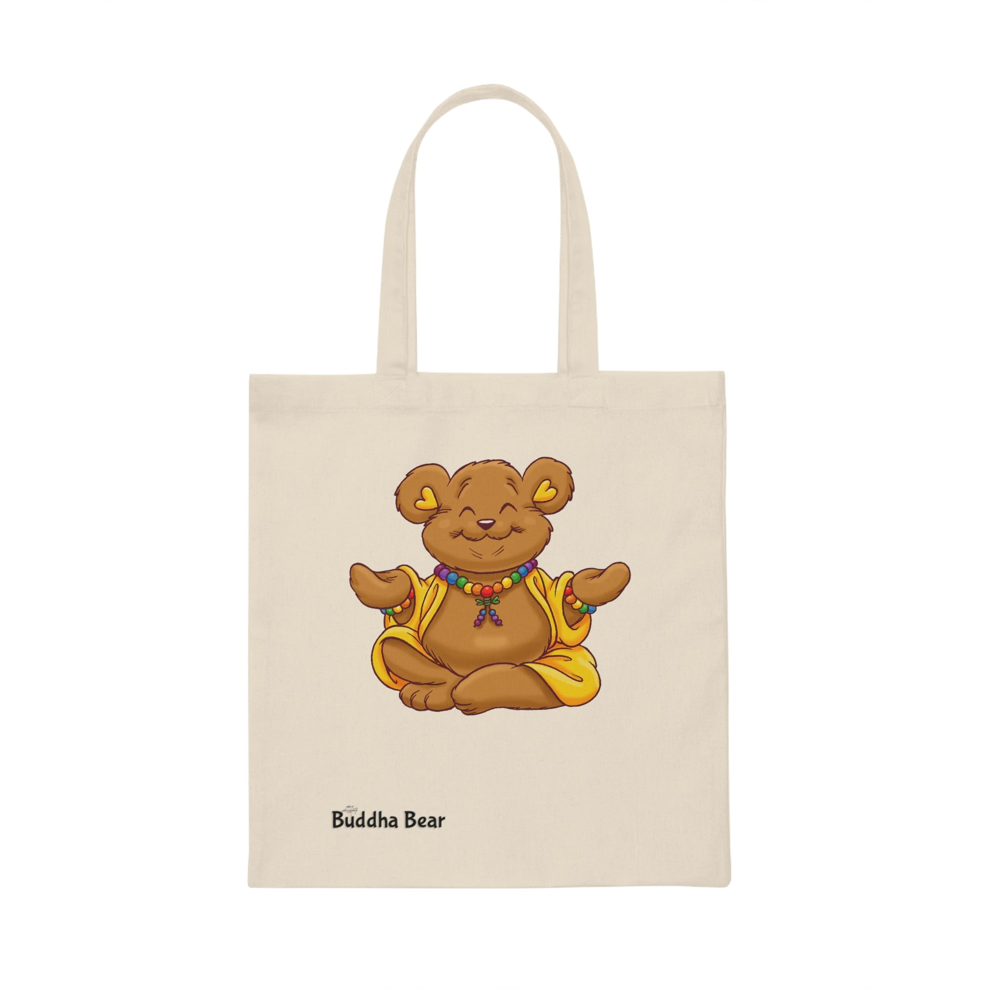 Buddha Bear's Canvas Tote Bag