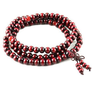 Red Sandalwood Mala Prayer Beads