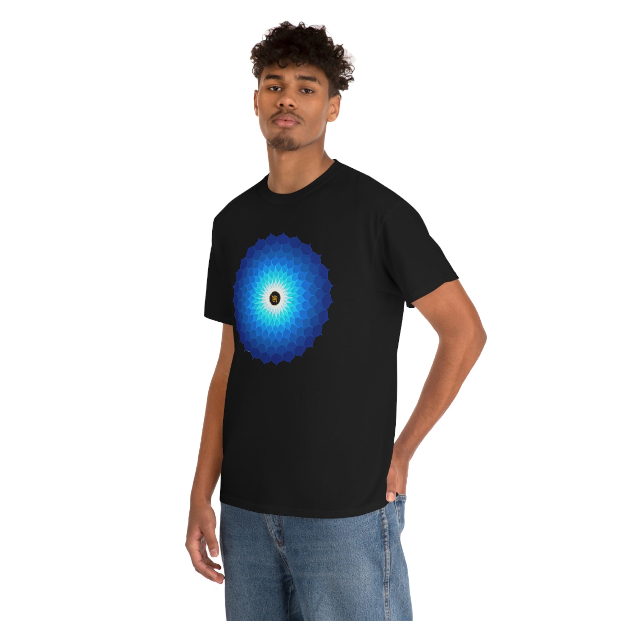 Blue Mandala Bliss - Unisex T-shirt