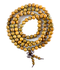 Green Sandalwood Prayer Beads