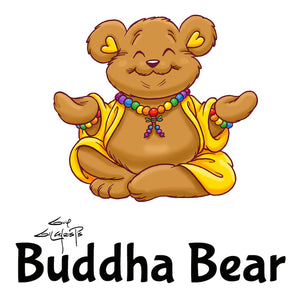 Buddha Bear Stuffed Animal with Name