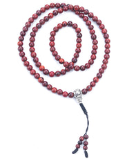 Monk Blessed 108 Bead Rosewood Mala