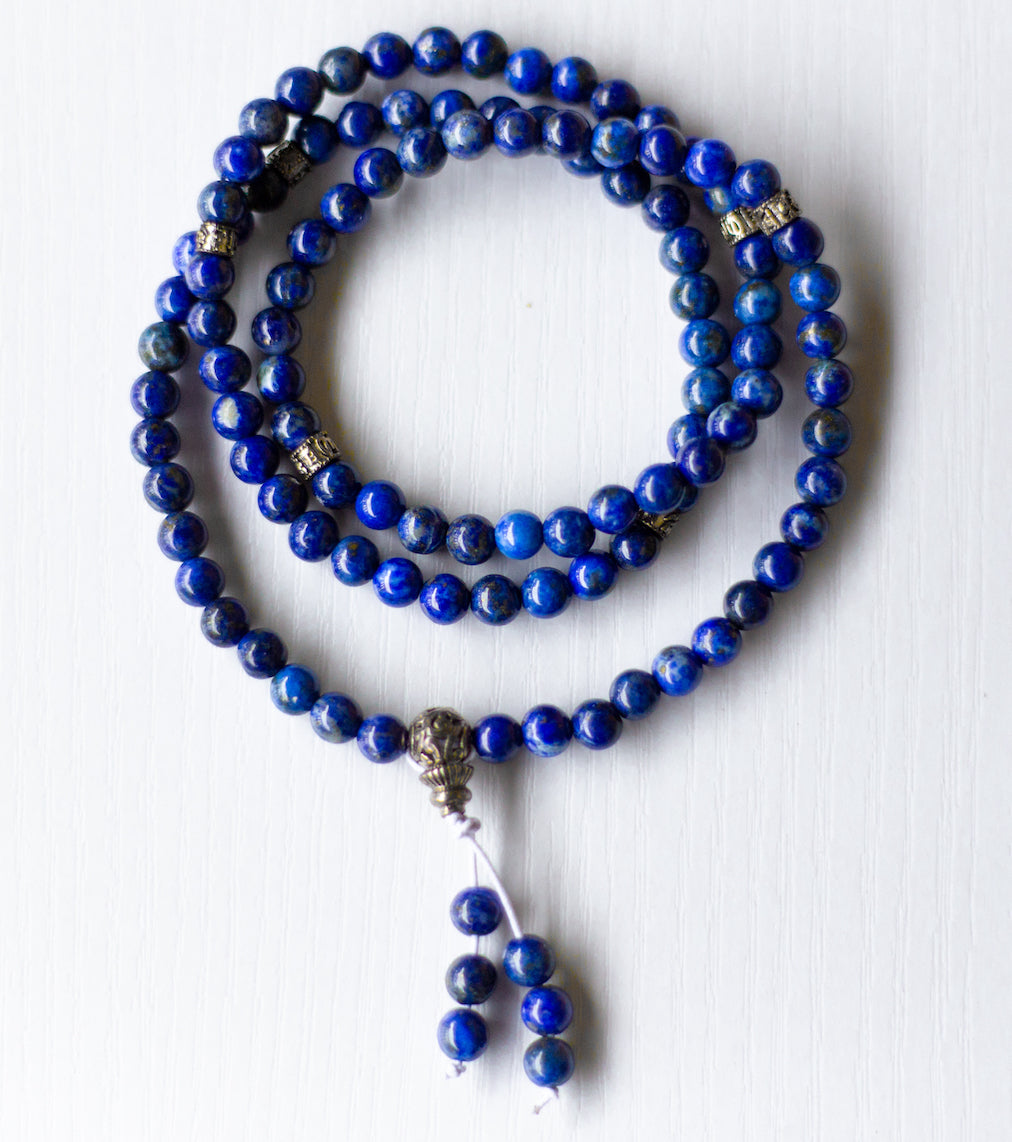 Lapis Lazuli Chakra Mala