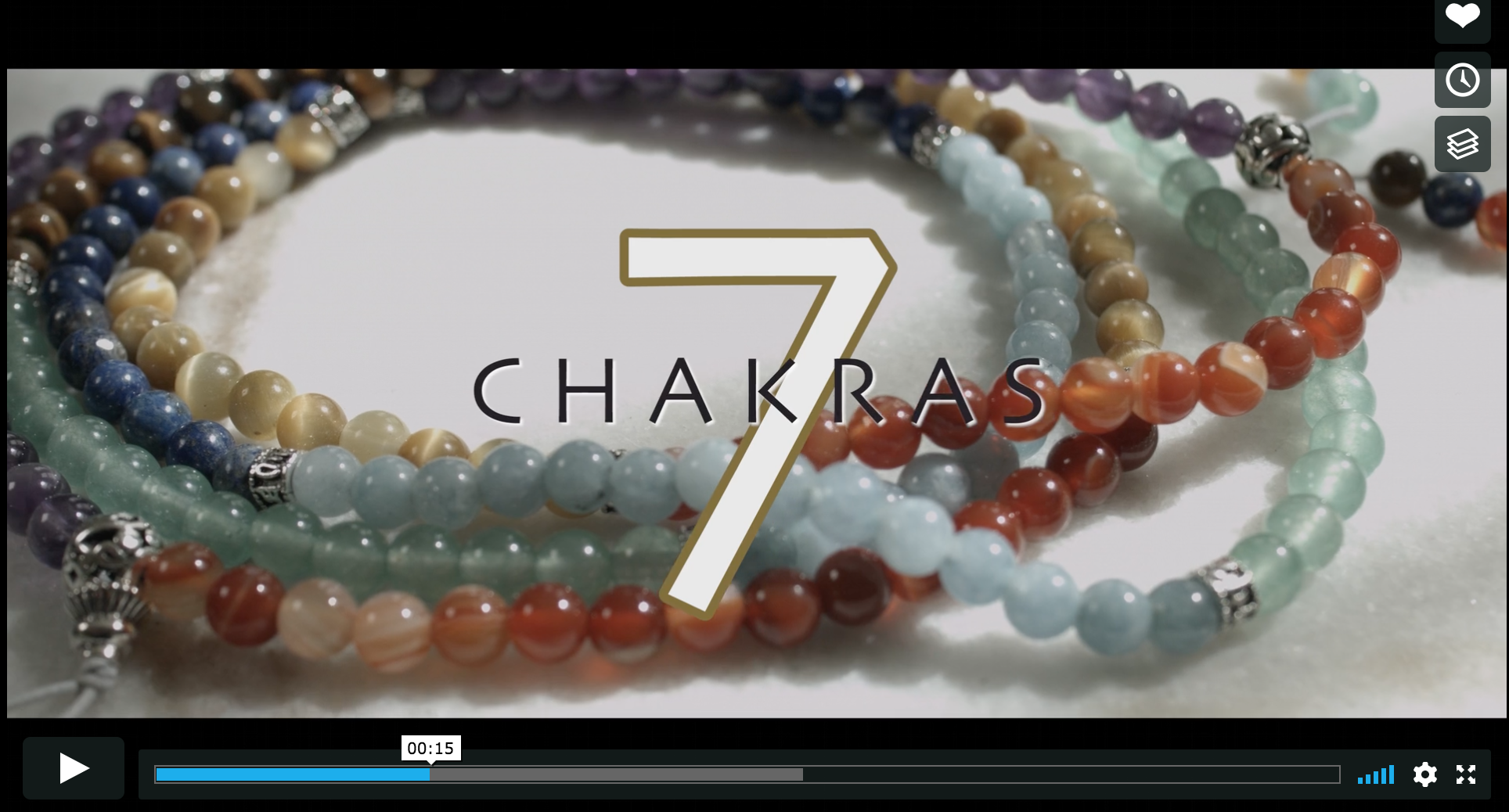 15 Gemstones Seven Chakra Premium Mediation Mala