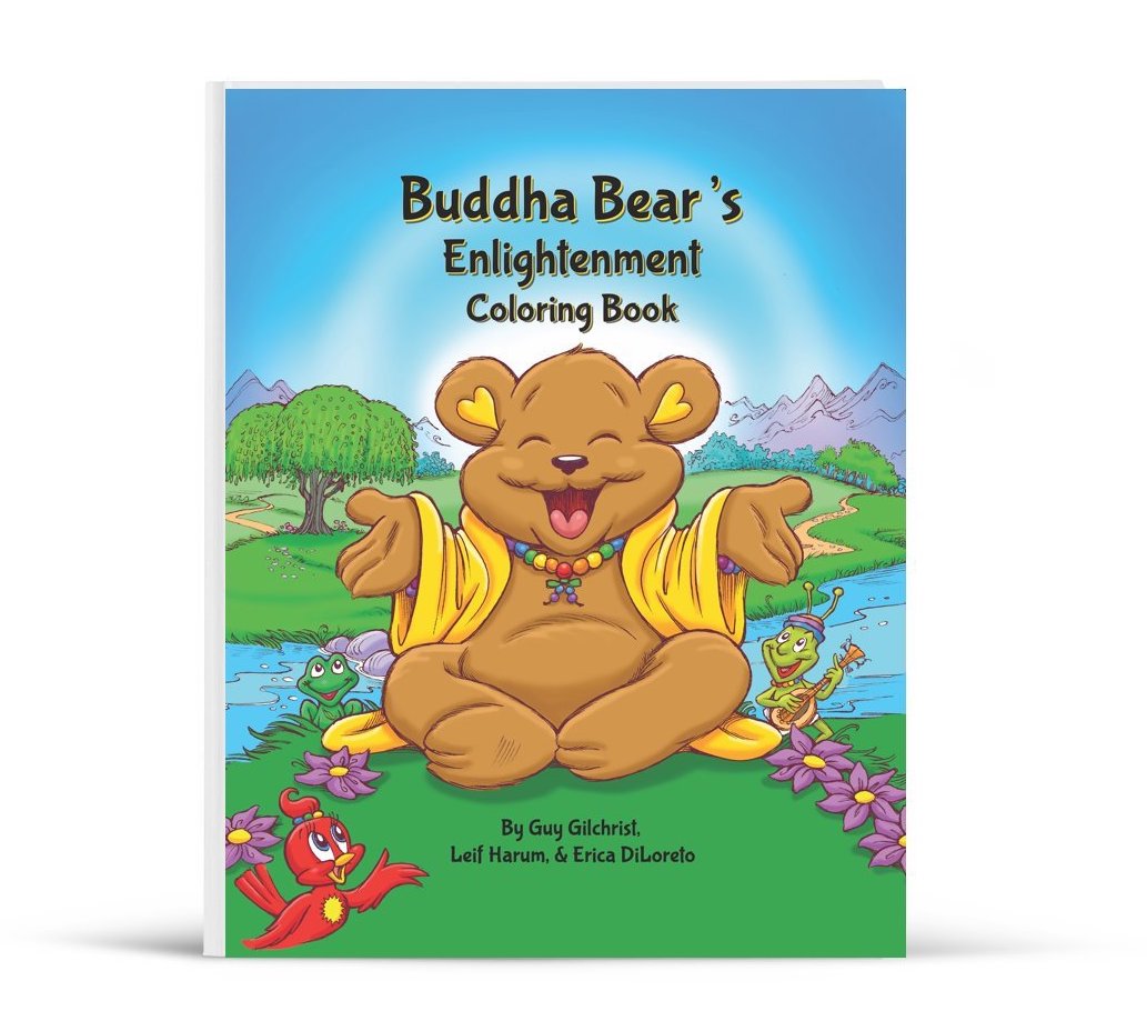 Buddha Bear's Enlightenment Coloring Book