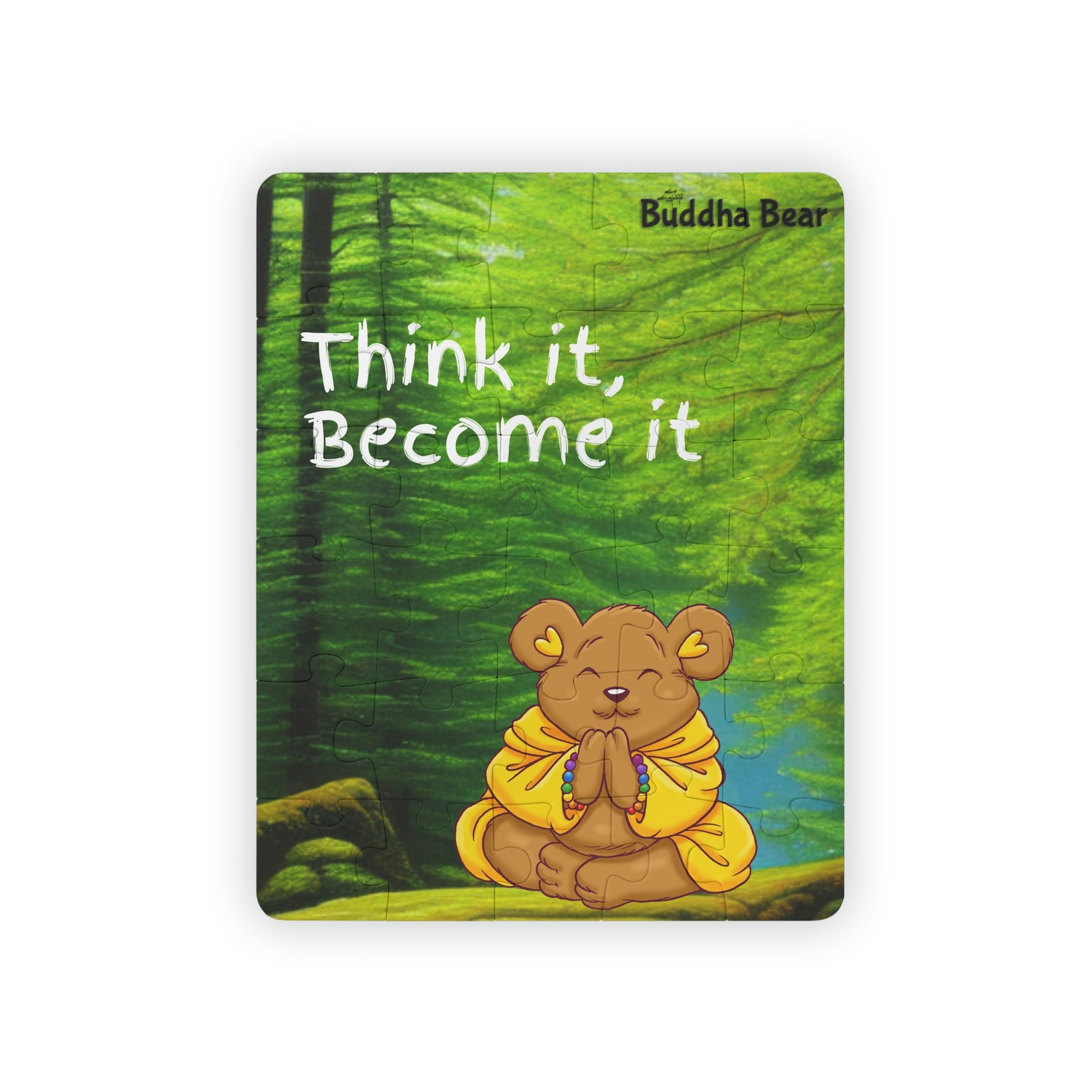 Buddha Bear's "Think it, Become it" Puzzle