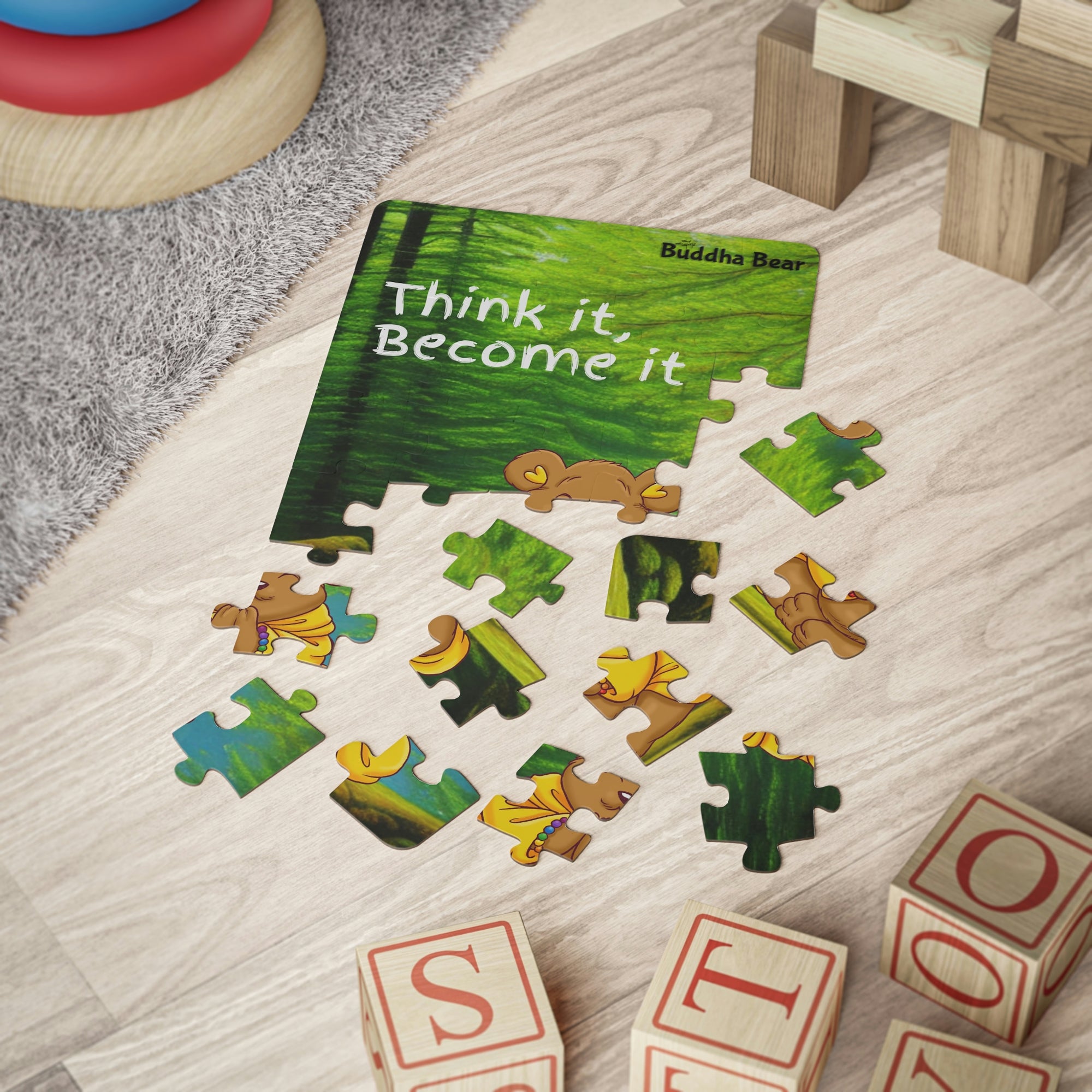 Buddha Bear's "Think it, Become it" Puzzle
