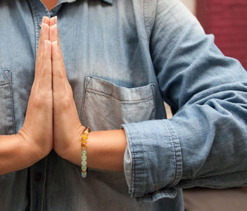 Meditating with the Chakra Bracelet